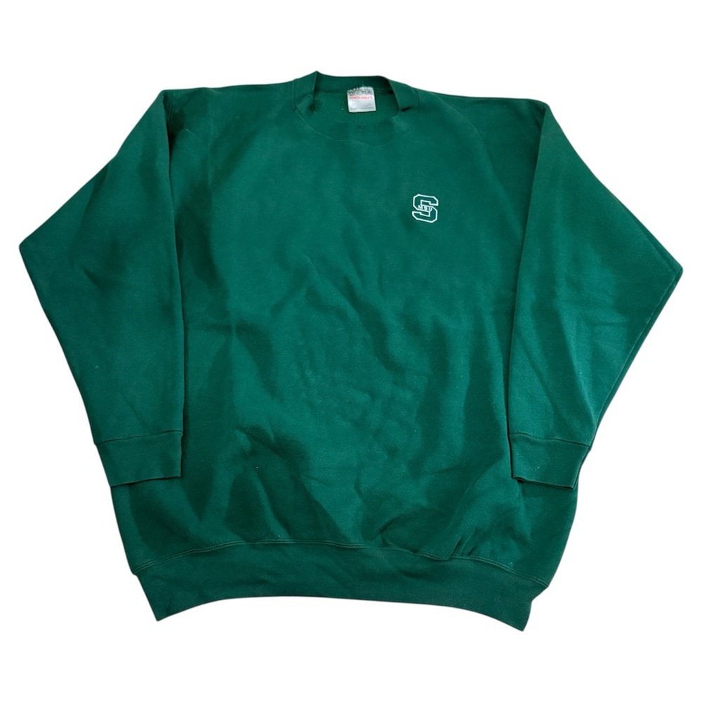 Oneita NCAA Michigan State Spartans Crewneck Sweater